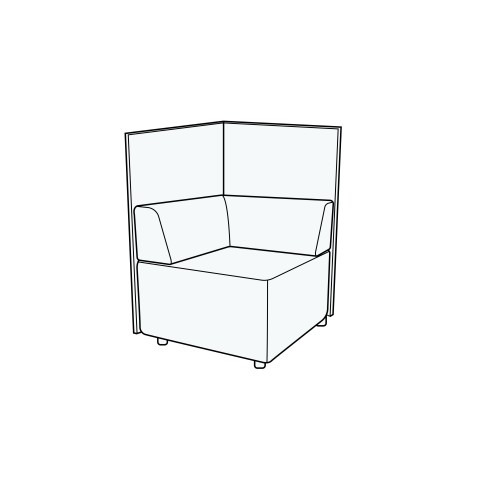 Модуль угловой Гамма Купе У90К 