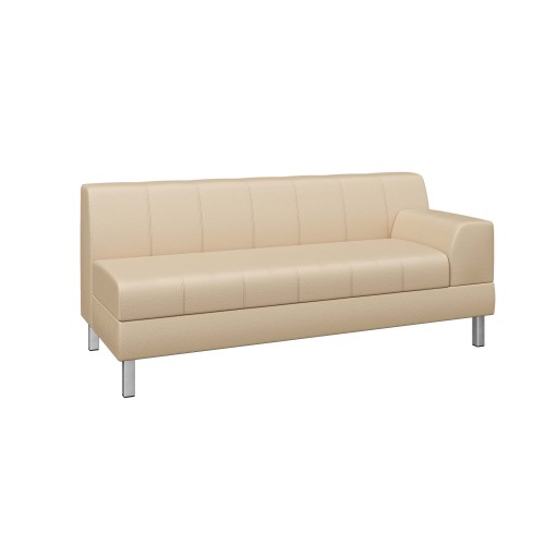 Модуль трехместный с правым подлокотником Лима 3 