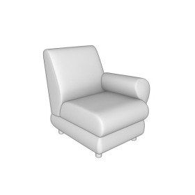 Модуль одноместный с правым подлокотником Матрикс 1 