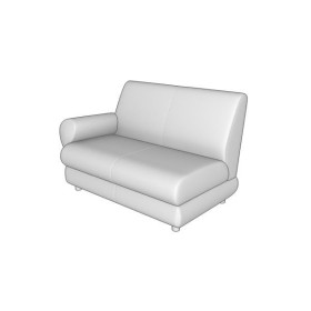 Модуль двухместный с левым подлокотником Матрикс 2 