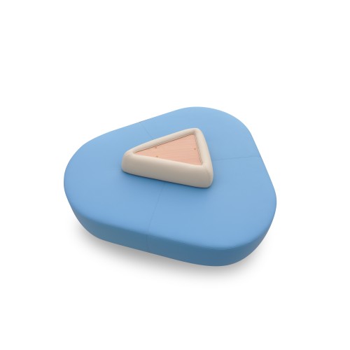 Офисный шестиместный диван МП 6 