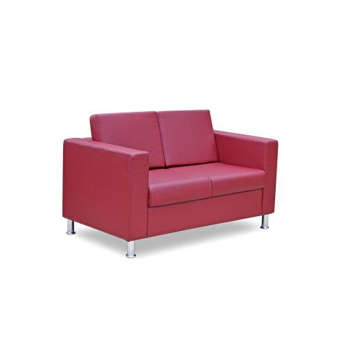 Офисный двухместный диван Омега Лайт 2 