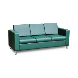 Офисный трехместный диван Омега Лайт 3