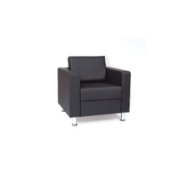 Офисный одноместный диван Омега Лайт 1