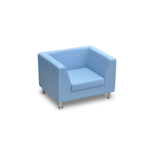 Офисный одноместный диван Омега Люкс 1