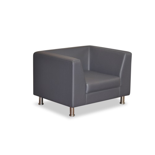 Офисный одноместный диван Омега Люкс 1