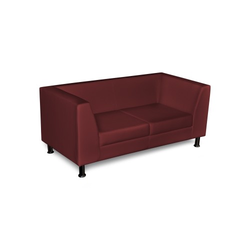 Офисный двухместный диван Омега Люкс 2 