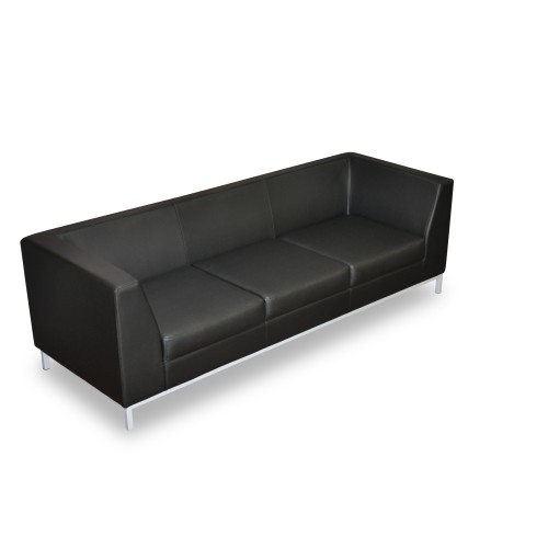 Офисный трехместный диван Омега Стил 3 