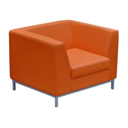 Офисный одноместный диван Омега Стил 1 