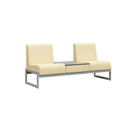 Офисный двухместный диван со столиком Сигма 2 