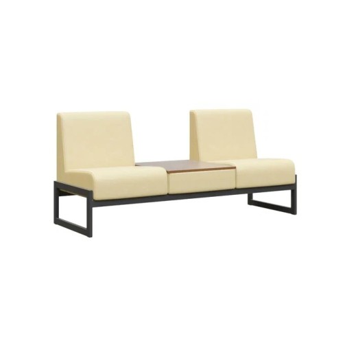 Офисный двухместный диван со столиком Сигма 2 