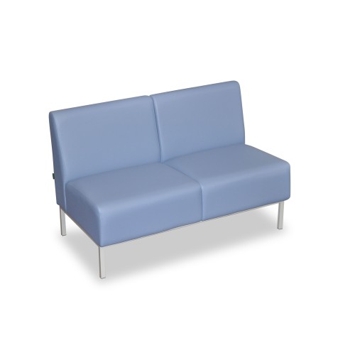 Офисный двухместный диван Сигма Лайт 2