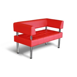 Офисный двухместный диван Спринт 2