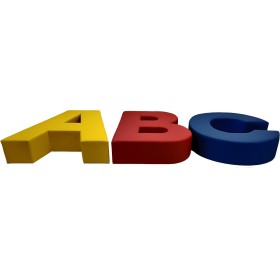 Офисные пуфы для офиса Буквы