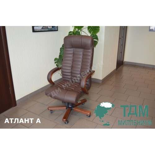 Кресло руководителя Atlant A Multi-office (натуральная кожа) высокая спинка