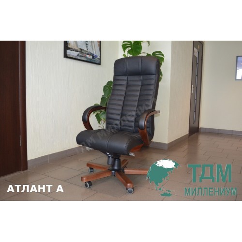Кресло руководителя Atlant A Multi-office (натуральная кожа) высокая спинка
