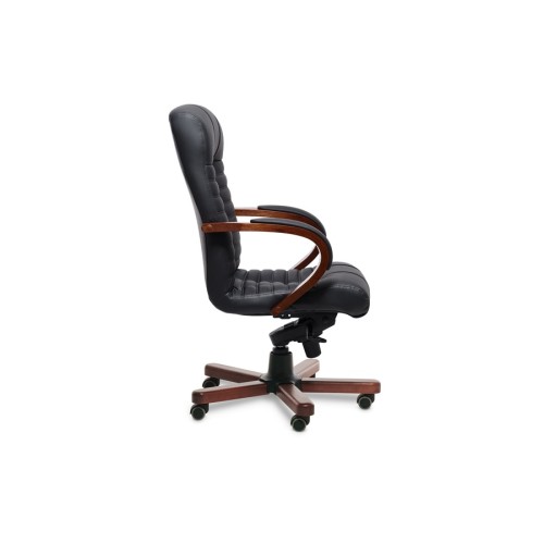 Кресло руководителя Atlant B Multi-office (натуральная кожа) низкая спинка