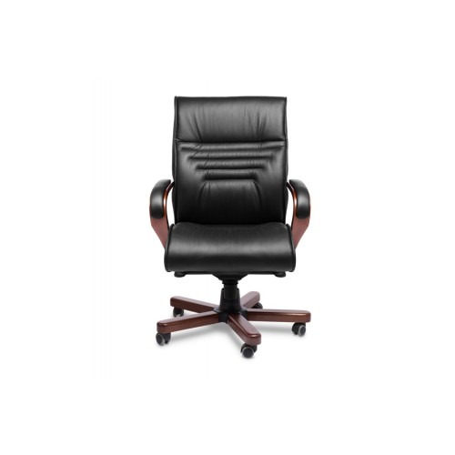 Кресло руководителя Basel B Multi-office (натуральная кожа) низкая спинка