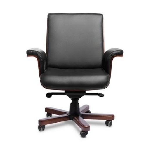 Кресло руководителя Cadis B Multi-office (натуральная кожа) низкая спинка
