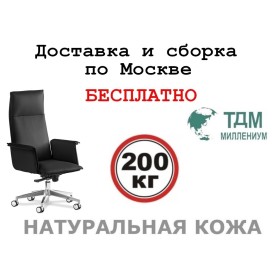 Кресло руководителя Эпсилон Люкс A Италия| Epsilon Luxe A Italy Multi-office (натуральная кожа) высокая спинка