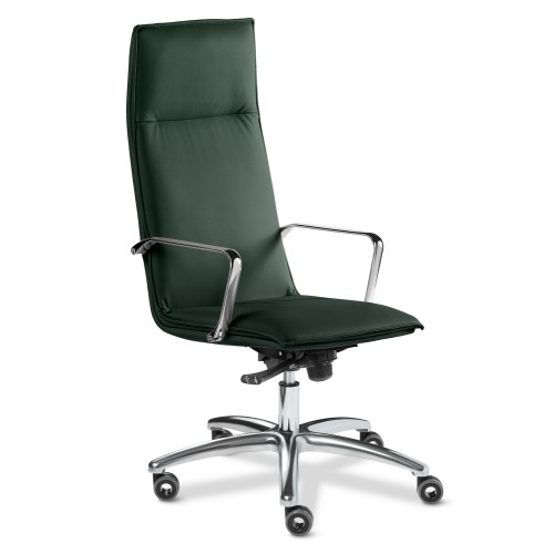Кресло руководителя Эпсилон С-лайн A | Epsilon S-line A Multi-office (натуральная кожа) высокая спинка
