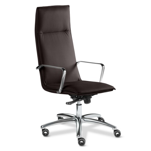 Кресло руководителя Эпсилон С-лайн A | Epsilon S-line A Multi-office (натуральная кожа) высокая спинка