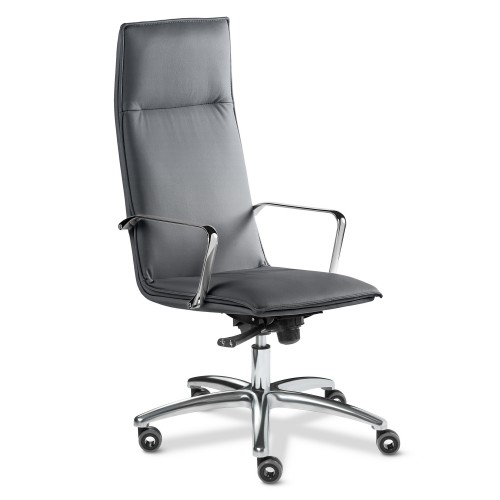 Кресло руководителя Эпсилон С-лайн A | Epsilon S-line A Multi-office (натуральная кожа) высокая спинка