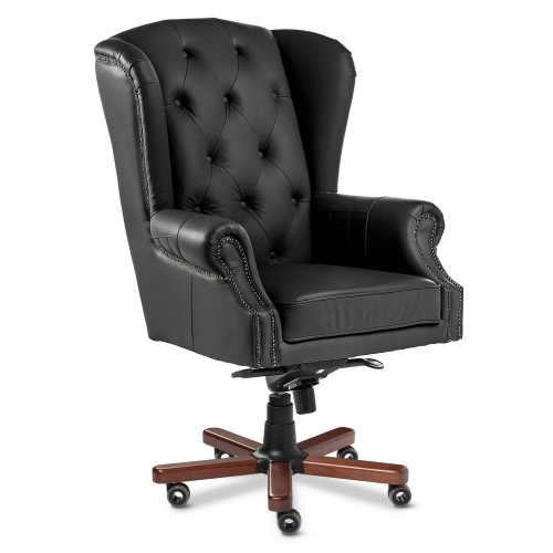 Кресло руководителя Gent A Multi-office (натуральная кожа) высокая спинка