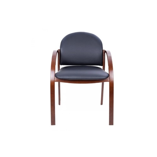 Конференц стул для посетителя Juno D (Джуно) Multi-office (натуральная кожа)