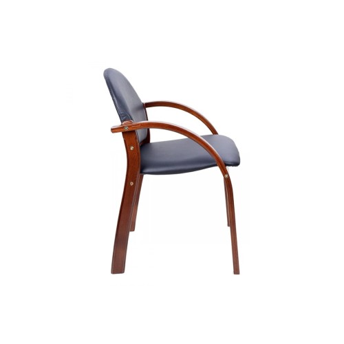 Конференц стул для посетителя Juno D (Джуно) Multi-office (натуральная кожа)