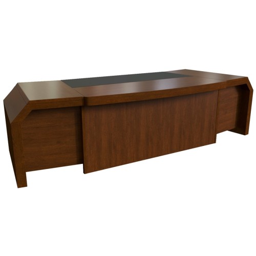 Стол письменный с кожаными вставками Kingston 28101