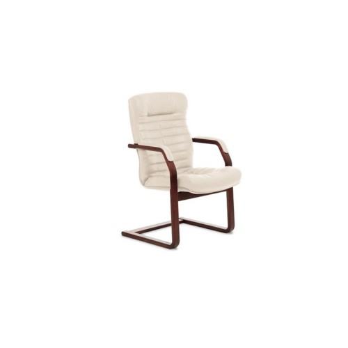 Конференц стул для посетителя Orion Wood C Multi-office (натуральная кожа)