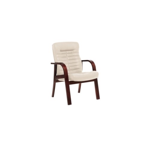 Конференц стул для посетителя Orion Wood D Multi-office (натуральная кожа)