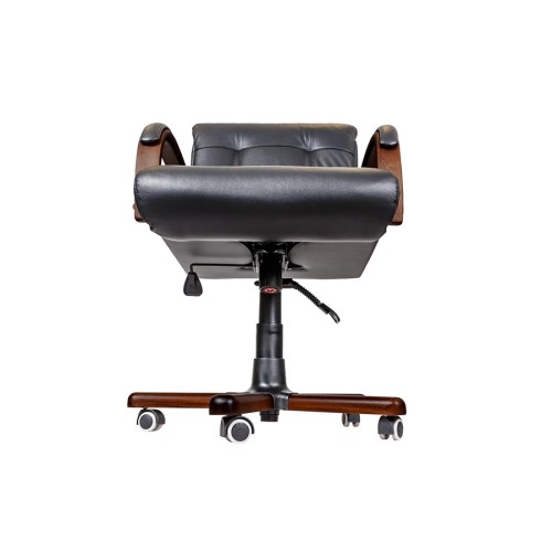 Кресло руководителя Paris B Multi-office (натуральная кожа) низкая спинка