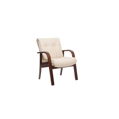 Конференц стул для посетителя Paris D Multi-office (натуральная кожа)