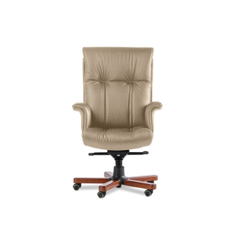 Кресло руководителя Paris Luxe А Multi-office (натуральная кожа) высокая спинка