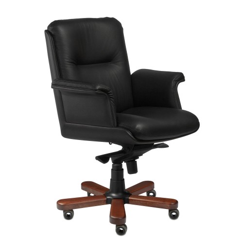 Кресло руководителя Steel Notable B Multi-office (натуральная кожа) низкая спинка