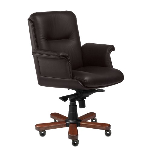 Кресло руководителя Steel Notable B Multi-office (натуральная кожа) низкая спинка