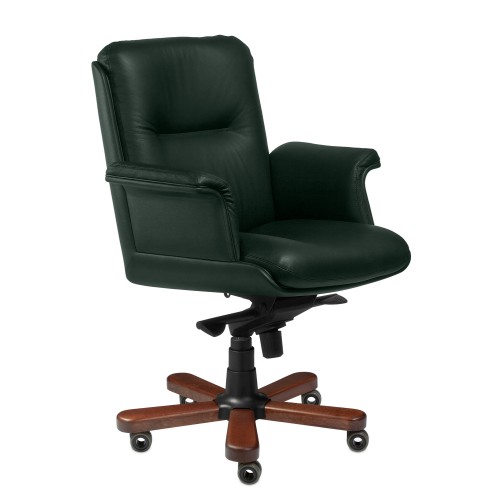 Кресло руководителя Steel Notable B Multi-office (натуральная кожа) низкая спинка