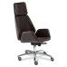 Кресло руководителя Siena Chrome A Multi-office (натуральная кожа) высокая спинка