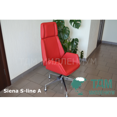 Кресло руководителя Siena S-line A Multi-office (натуральная кожа) высокая спинка