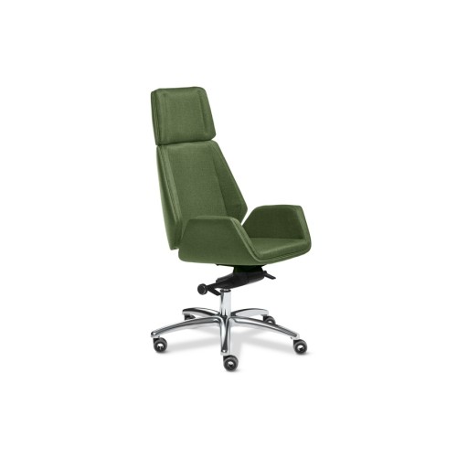 Кресло руководителя Сиена Хром А | Siena Chrome A Multi-office ткань