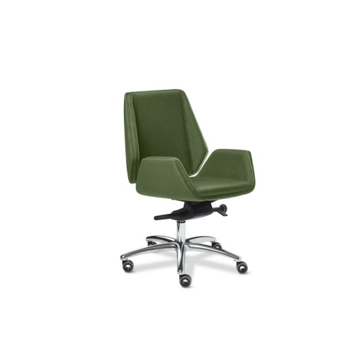 Кресло руководителя Siena Chrome B Multi-office (ткань)