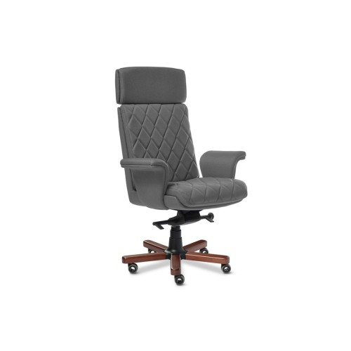 Кресло руководителя Split Z Multi-office (ткань) - деревянная крестовина