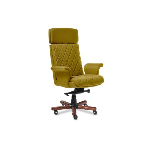 Кресло руководителя Split Z Multi-office (ткань) - деревянная крестовина