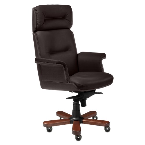 Кресло руководителя Steel Notable A Multi-office (натуральная кожа) высокая спинка