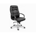 Кресло руководителя Виктория Хром А | Victoria Chrome A Multi-office (натуральная кожа) высокая спинка