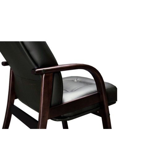 Конференц стул для посетителя Victoria D Multi-office (натуральная кожа)