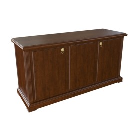 Креденция 3 двери от кабинета руководителя Washington 29403 (темный орех)