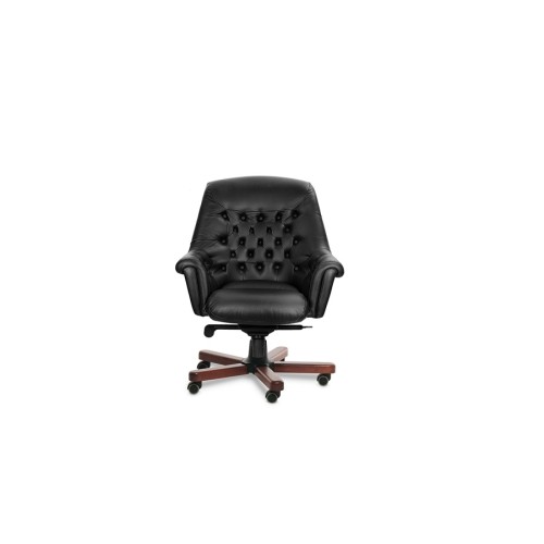 Кресло руководителя Zurich B Multi-office (натуральная кожа) низкая спинка